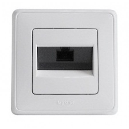 Priza telefon RJ11 Alba Legrand Cariva